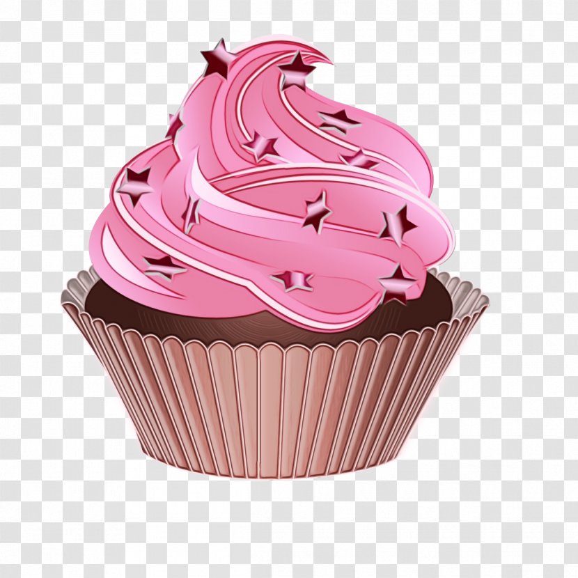 Pink Birthday Cake - Baking - Bake Sale Magenta Transparent PNG