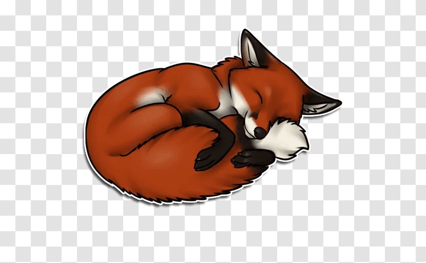 Red Fox Snout News Animated Cartoon - Orange - Cross Stitch Transparent PNG