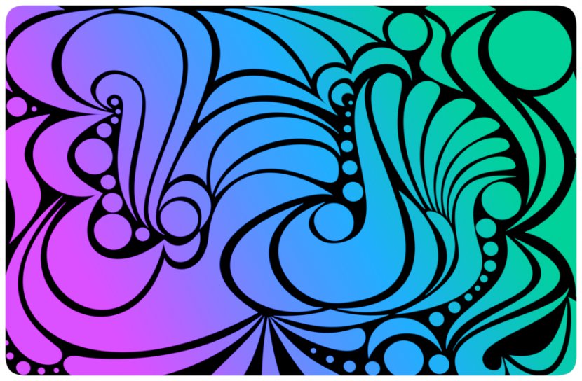 Visual Arts Drawing Clip Art - Purple - Swirly Designs Transparent PNG