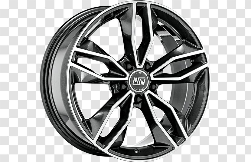 Alloy Wheel Car Rim OZ Group - Spoke Transparent PNG