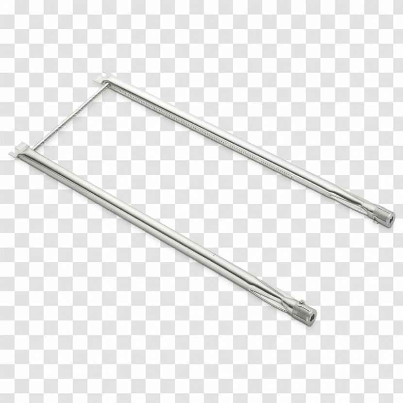 Barbecue Weber-Stephen Products Weber Flavorizer Bars Stainless Steel Burner Tube Set - Triangle - Genesis Gold B Transparent PNG