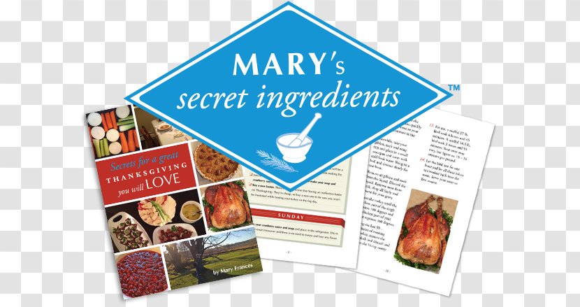 Recipe Food Secret Ingredient Book - Marination - Ingredients Needed Transparent PNG