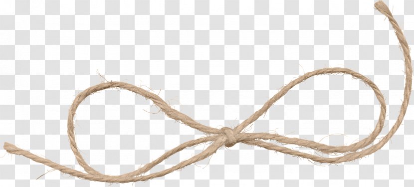 Rope Paper Hemp Shoelace Knot - Twine Transparent PNG
