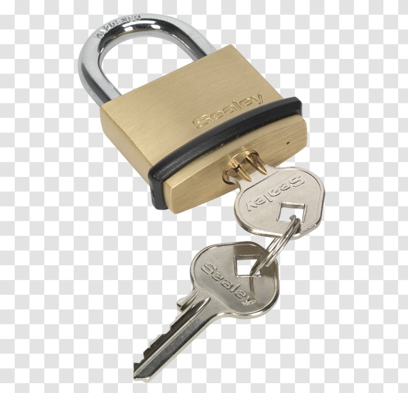 Abus ABUKA02341 65/40 40mm Brass Padlock Keyed Alike 402 Steel Wool - Sealey - Coveralls Auto Body Workers Transparent PNG