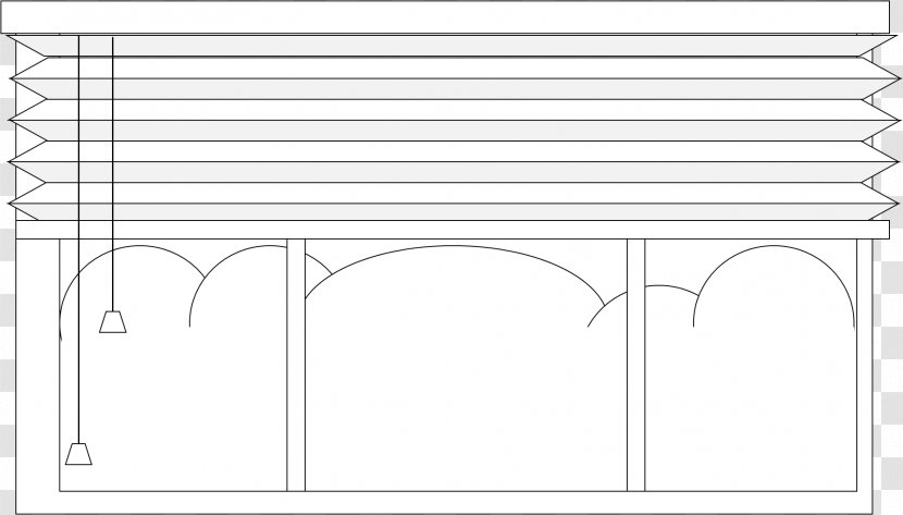 Window Blind Treatment Shutter Clip Art - Cliparts Transparent PNG