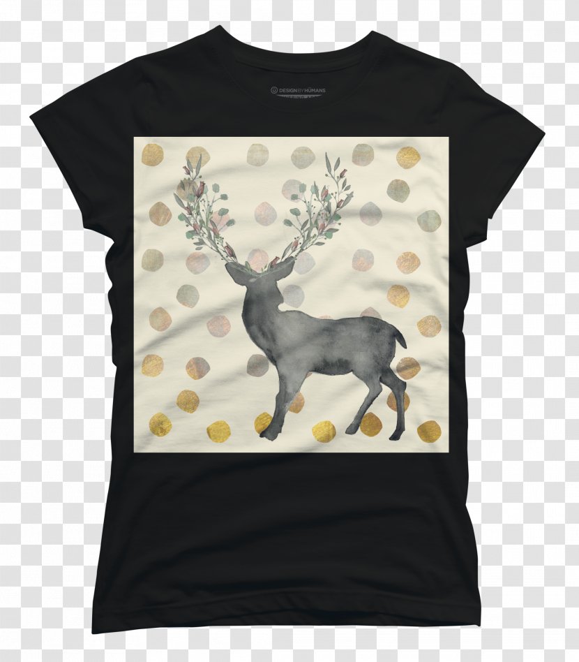 T-shirt Reindeer Clothing Sleeve Transparent PNG