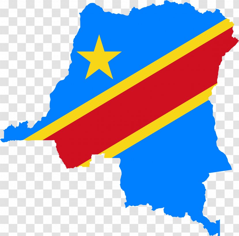 Flag Of The Democratic Republic Congo Free State Map - Sky - Country Transparent PNG