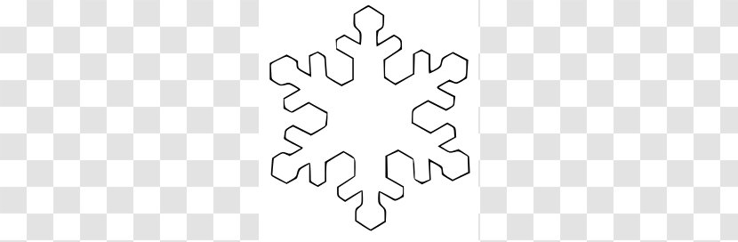Snowflake Cloud Clip Art - Point - Snowflakes Clipart Transparent PNG