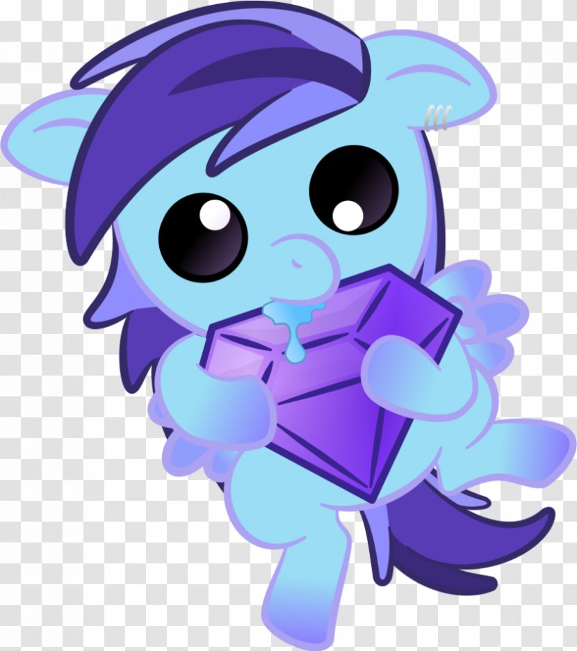 Purple Violet Lilac Horse - Cartoon - Amethyst Transparent PNG