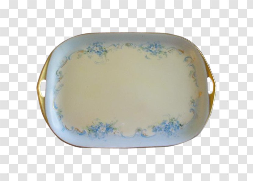 Plate Platter Tray Porcelain - Serveware - Hand-painted Pattern Vector Transparent PNG