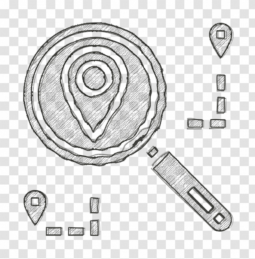 Finder Icon Search Icon Navigation And Maps Icon Transparent PNG