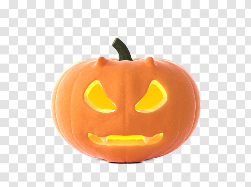 Jack-o'-lantern Calabaza Pumpkin Winter Squash - Cartoon Transparent PNG