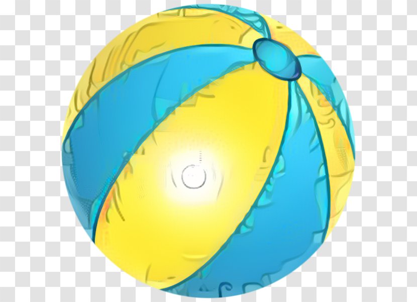 Beach Ball - Sports - Yellow Music Download Transparent PNG