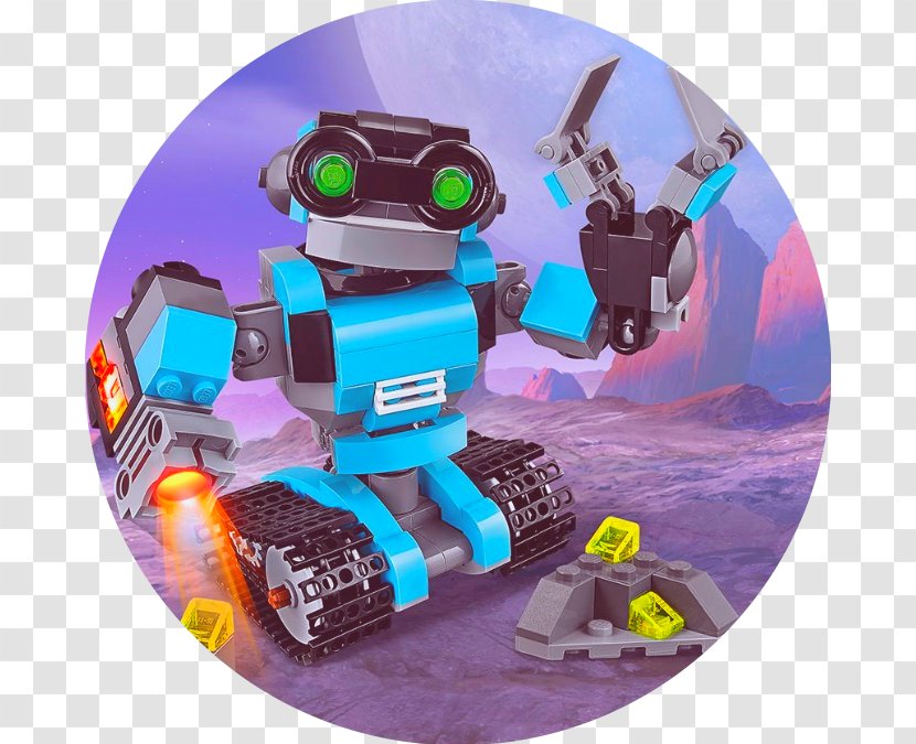 LEGO 31062 Creator Robo Explorer Lego Toy Legoland Malaysia Resort - Smart Robot Transparent PNG