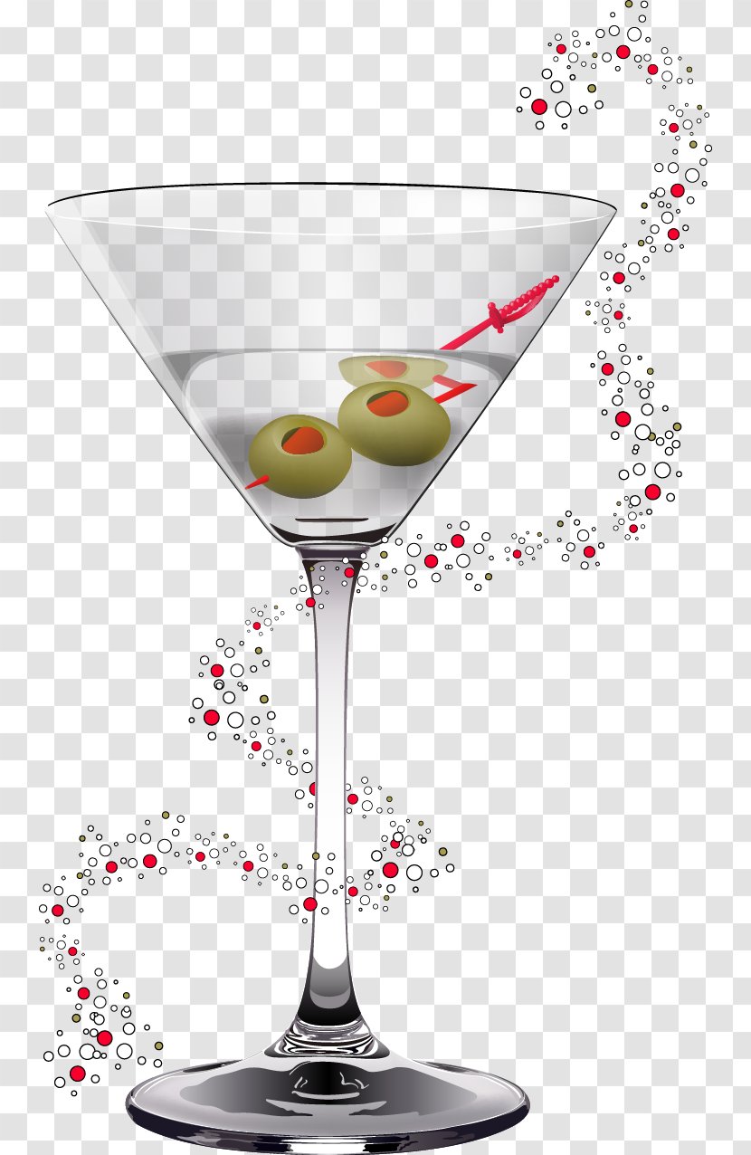 Martini Cocktail Cosmopolitan Margarita Champagne - Stemware - Drink Transparent PNG