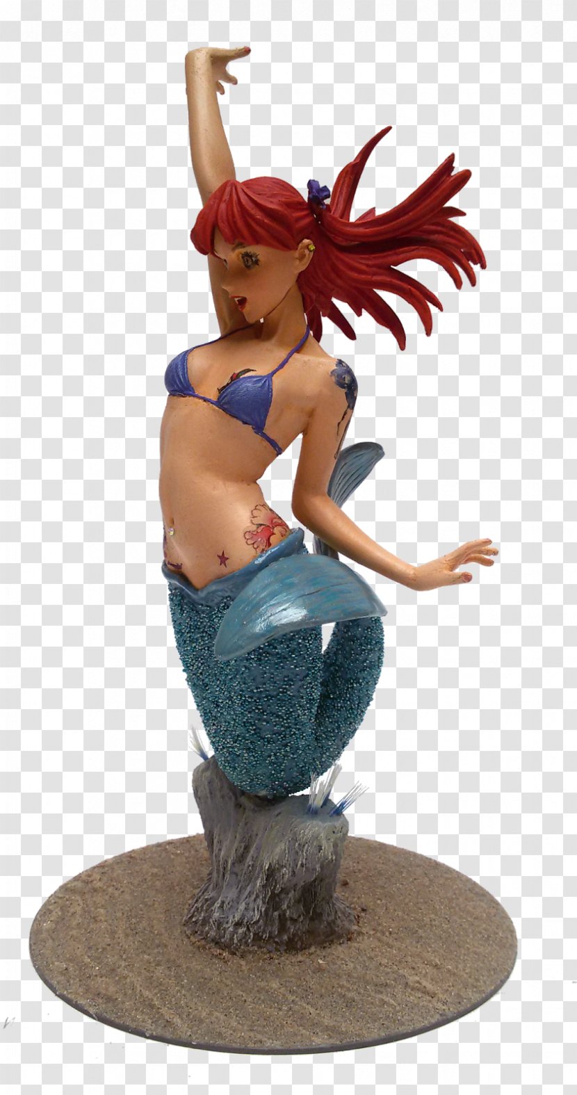 Figurine Legendary Creature - Fictional Character - La Sirenita Ariel Transparent PNG