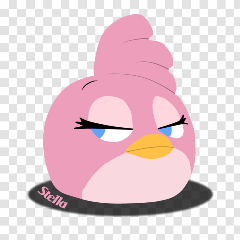 Angry Birds Stella Beak Drawing Own The Sky - Movie - Plush Transparent PNG