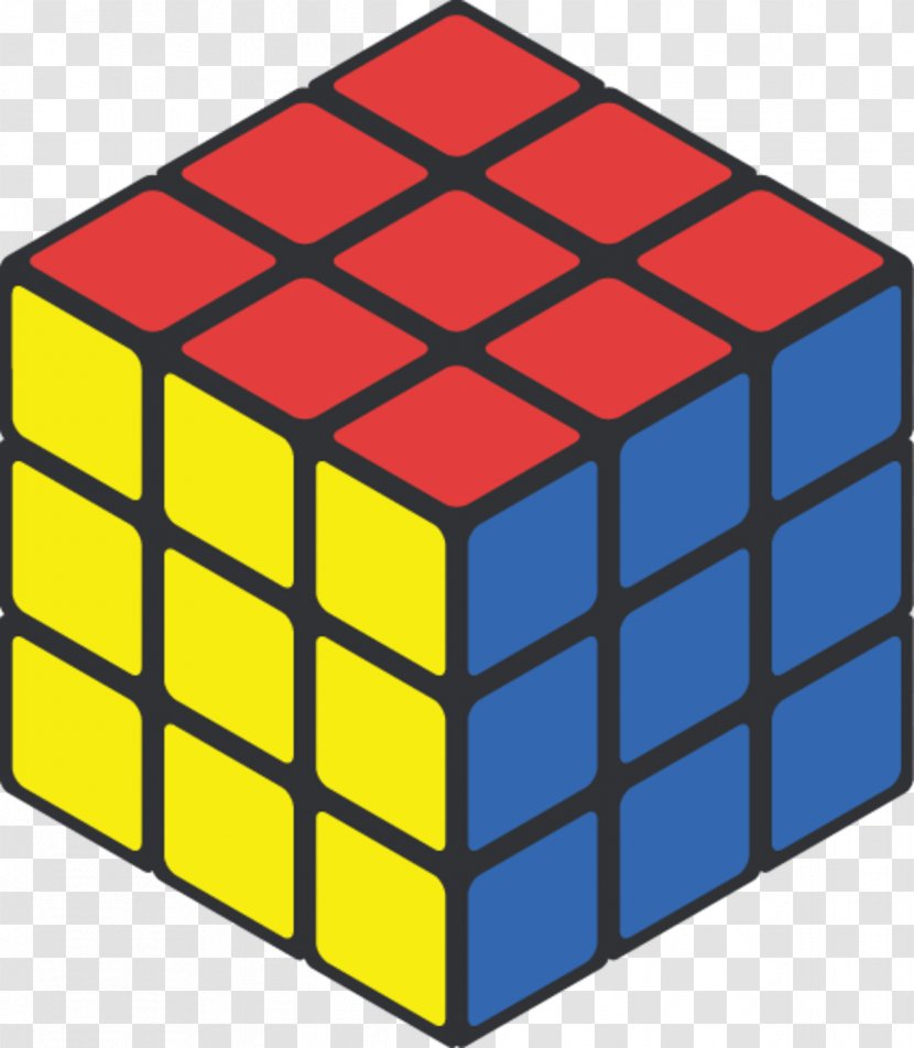 Rubik's Cube Revenge Pocket Magic Puzzle 3D - Yellow Transparent PNG
