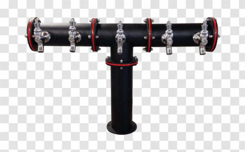 Pipe Draught Beer Tap Keg - Cylinder - Technology Sense Barrier Transparent PNG