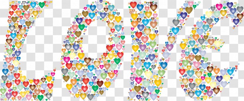 Love Hearts Emotion Clip Art - Significant Other - Prismatic Transparent PNG