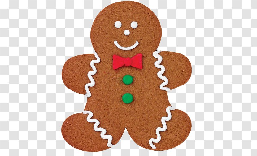 The Gingerbread Boy Man Cookie Cutter Biscuits - Biscuit Transparent PNG