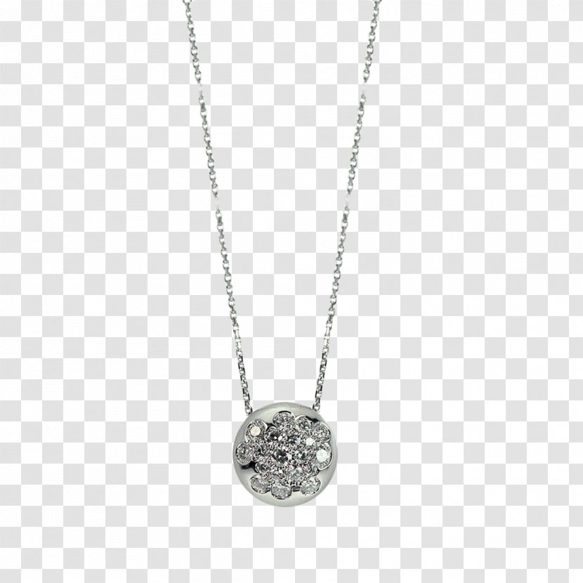 Locket Necklace Silver Body Jewellery Chain Transparent PNG