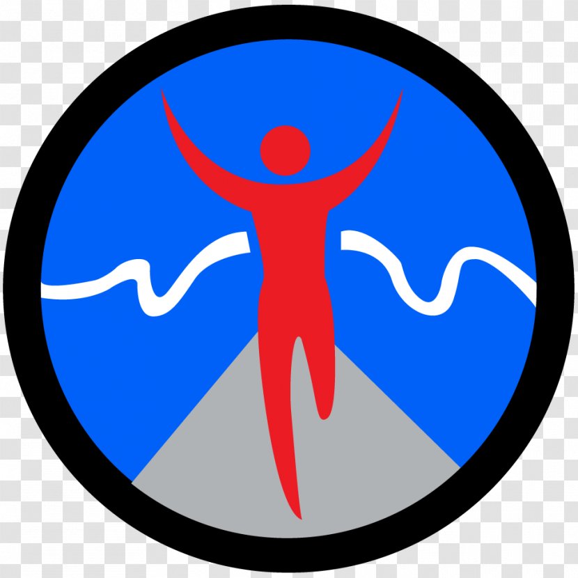 Physical Fitness Badge Exercise Personal Trainer - Running - Roll Ups Transparent PNG