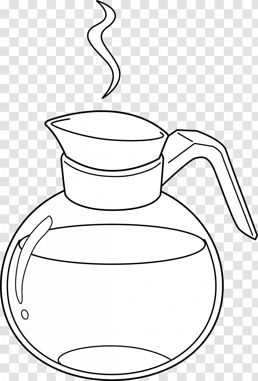 Coffeemaker Cafe Brewed Coffee Clip Art - Bean - Pot Pictures Transparent PNG