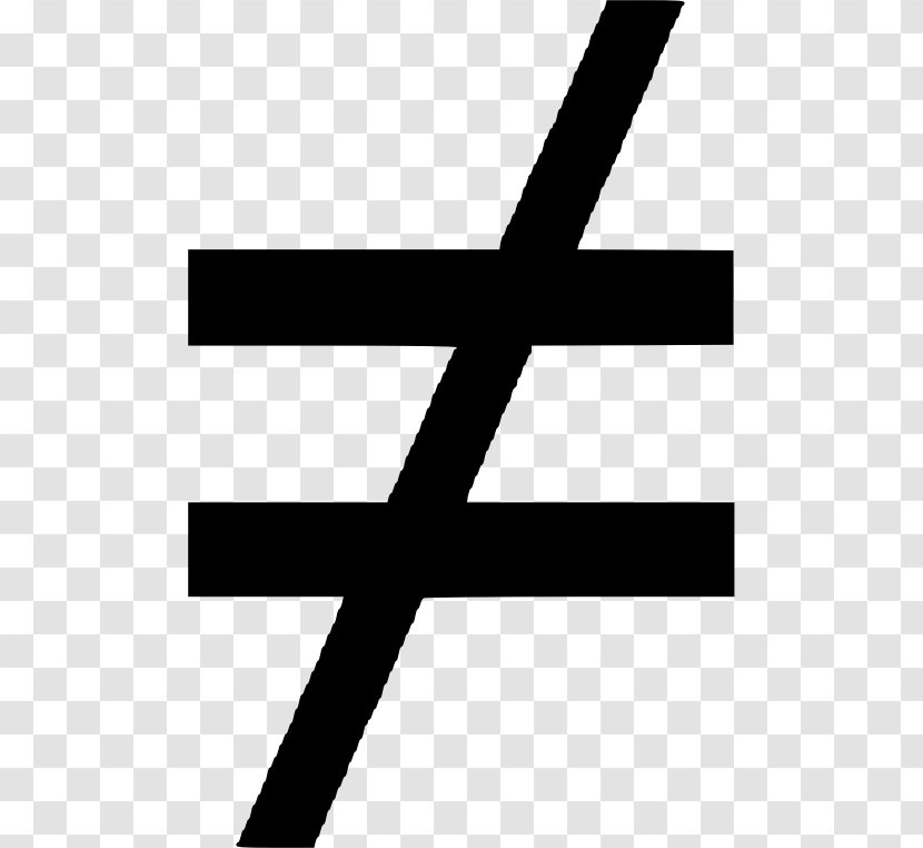 Equals Sign Equality Symbol Mathematics Clip Art - Area - Equal Transparent PNG