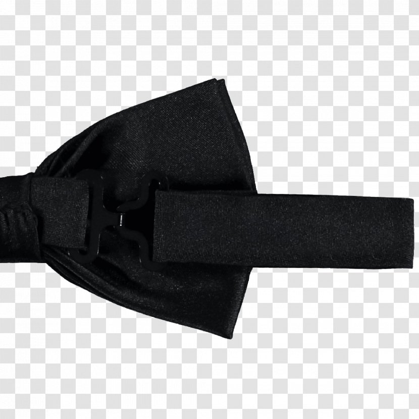 Silk Bow Tie Necktie Scarf Black - BOW TIE Transparent PNG