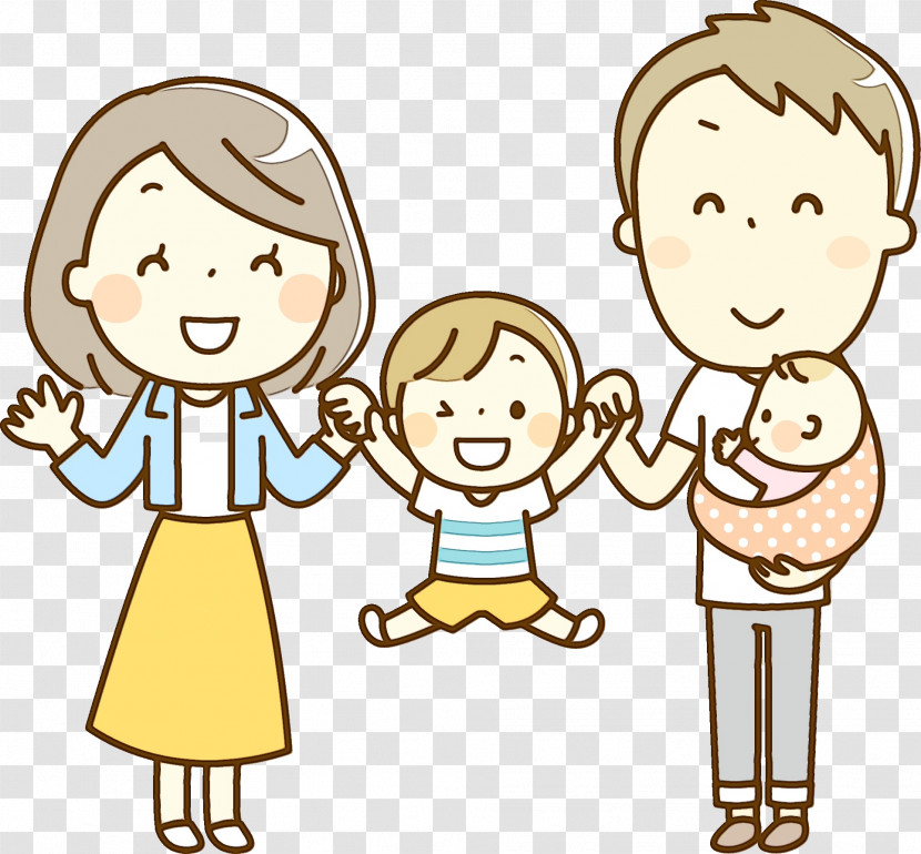 Cartoon People Child Male Playing With Kids Transparent PNG