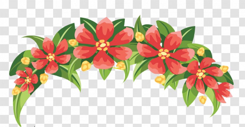Floral Design Wreath Cut Flowers - Flower Bouquet Transparent PNG