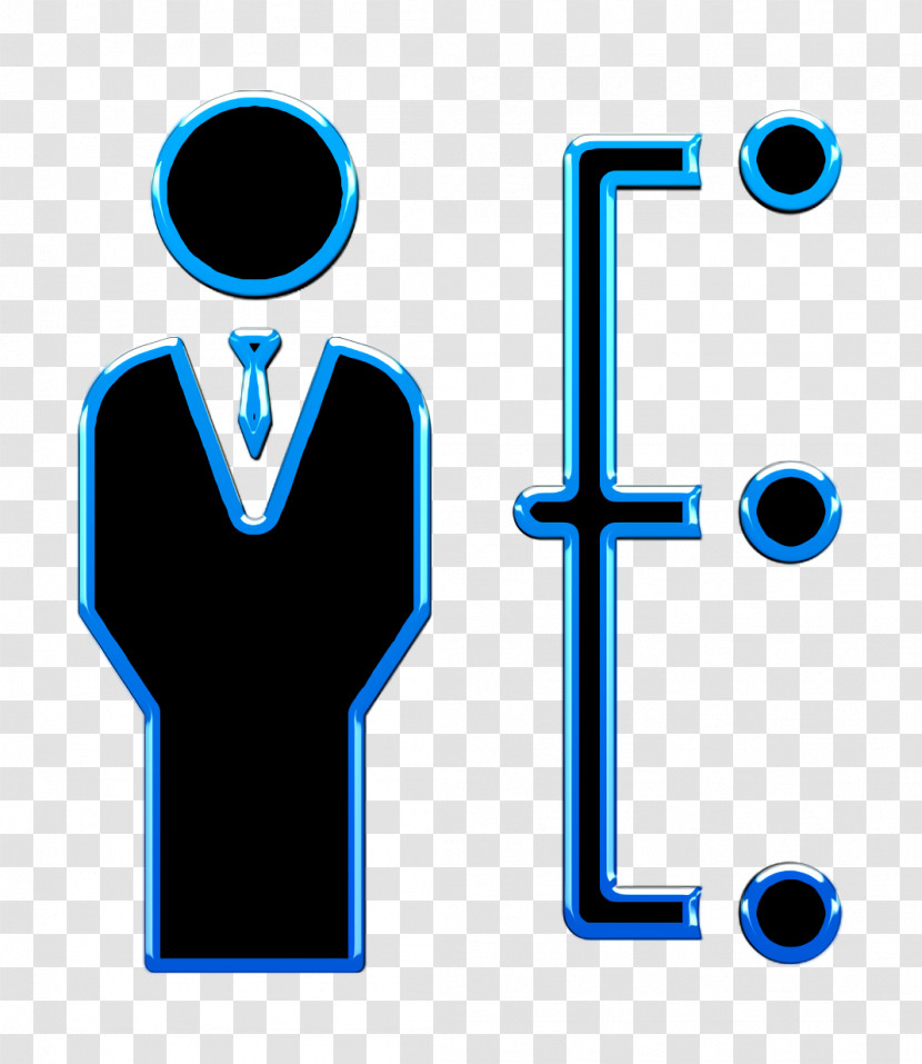 Businessman Icon Filled Management Elements Icon Manager Icon Transparent PNG