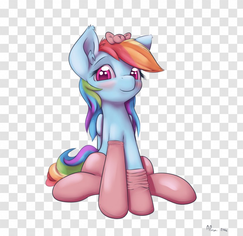 Rainbow Dash My Little Pony Applejack Stocking - Cartoon Transparent PNG