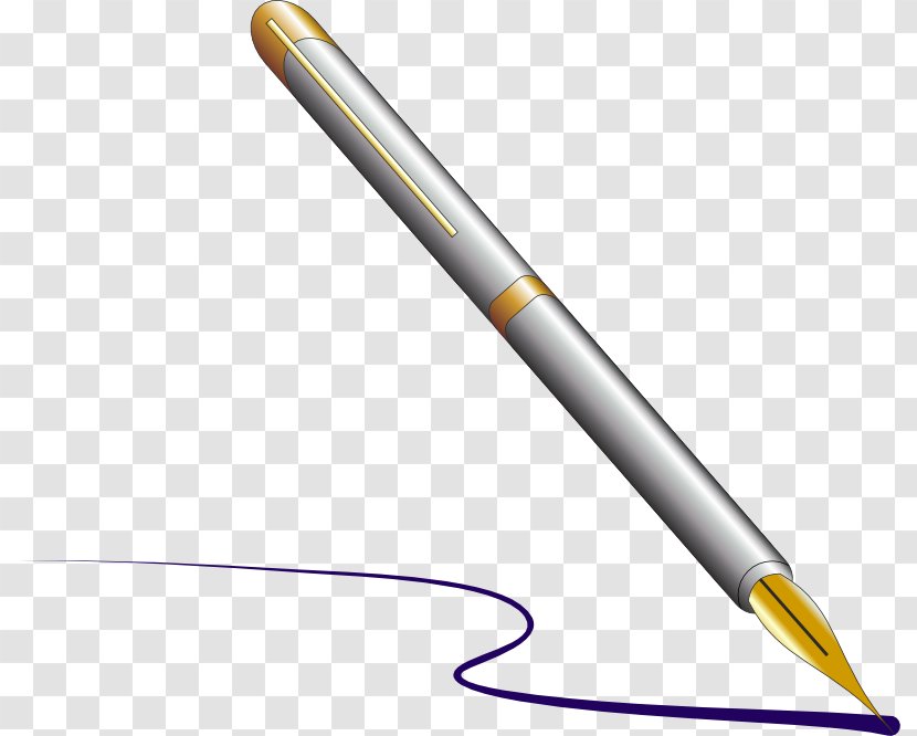 Fountain Pen Ballpoint Clip Art - Pictures Of People Writing Transparent PNG