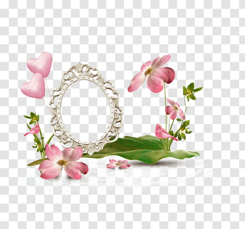 Picture Frames Flower Drawing Floral Design - Arranging Transparent PNG