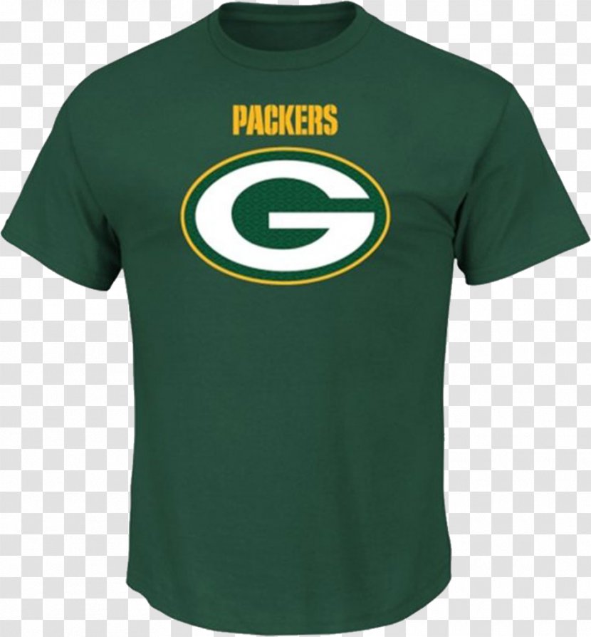 Green Bay Packers T-shirt NFL Jersey Majestic Athletic - Tennessee Titans Transparent PNG