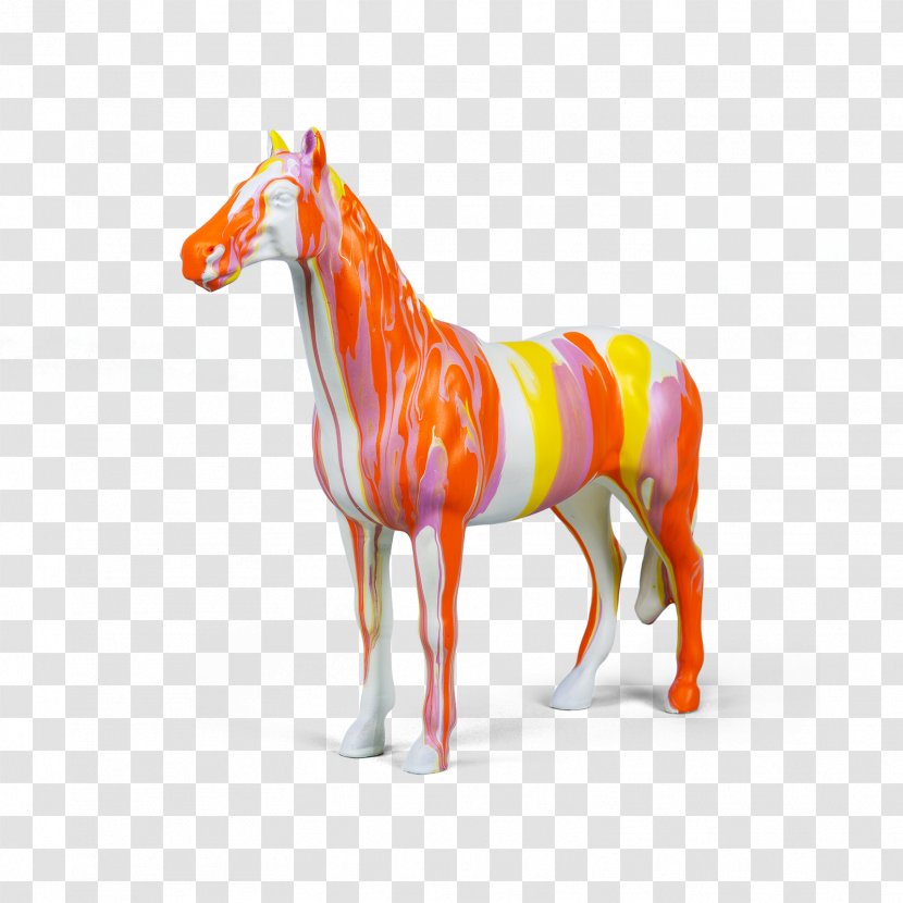 Figurine Mustang Souvenir Ceramic Stallion - Pony - Blue Fire Horse Art Transparent PNG
