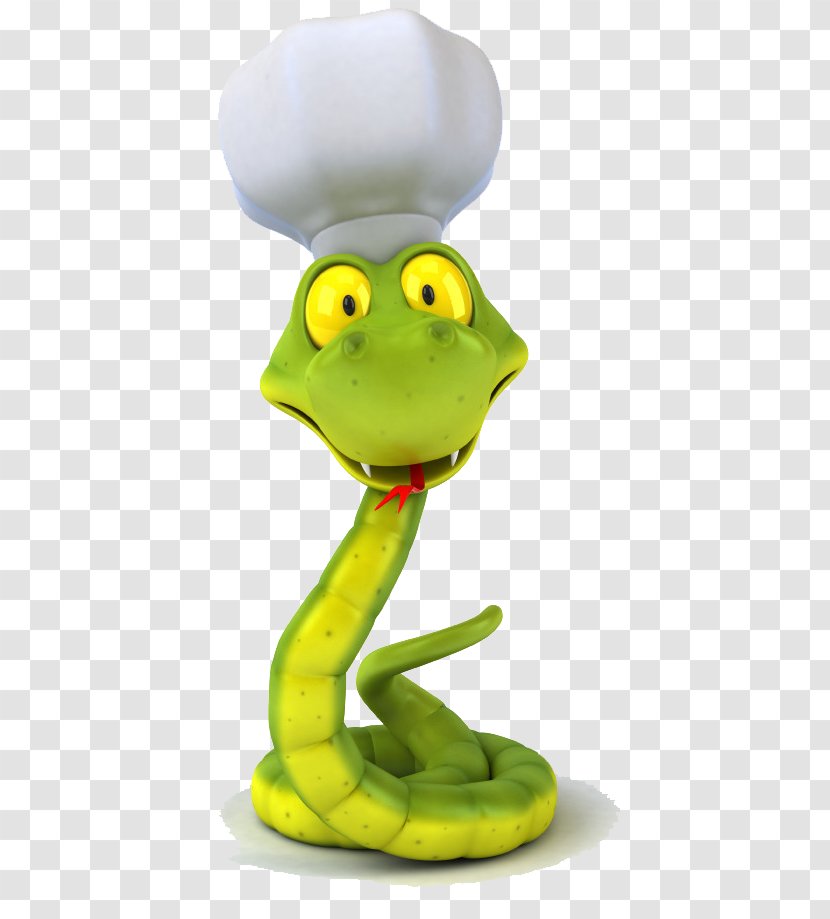 Snakebite Stock Photography Royalty-free Illustration - Scaled Reptile - Snake Cartoon Image Of Chef Transparent PNG