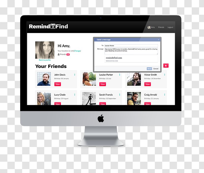 Responsive Web Design Website Development Graphic - Application - Find Good Friends Transparent PNG