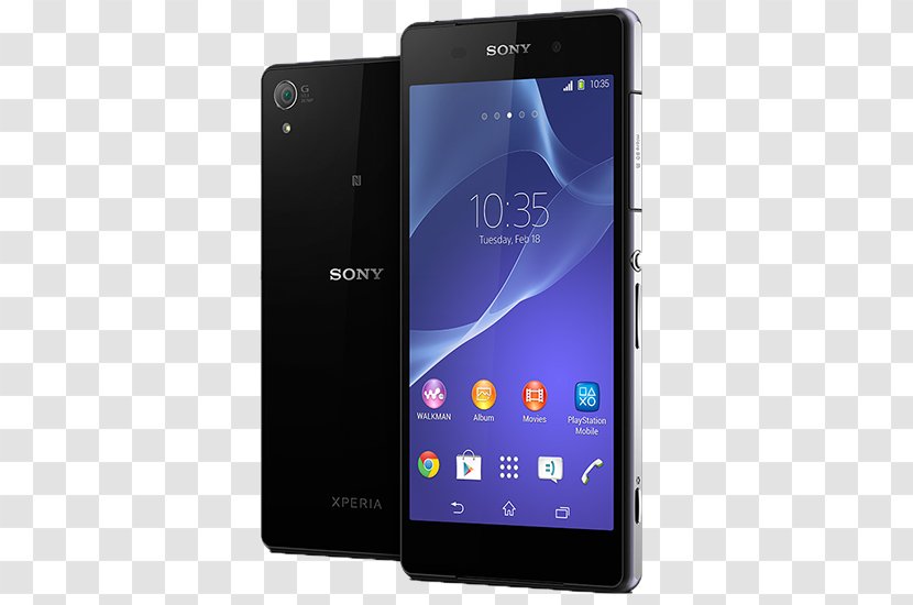 Sony Xperia Z2 Z3 Mobile Smartphone 索尼 - Feature Phone Transparent PNG