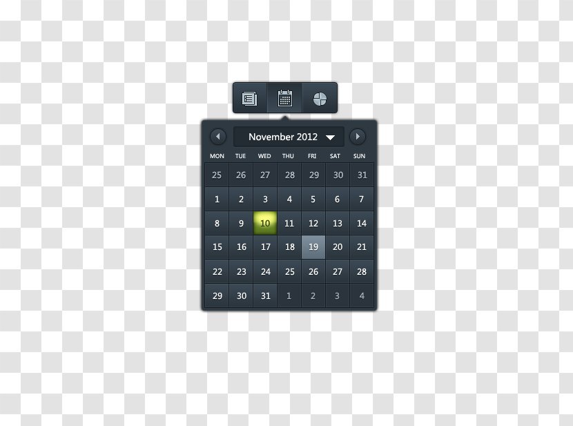 Calculator Numeric Keypad - Calendar Transparent PNG