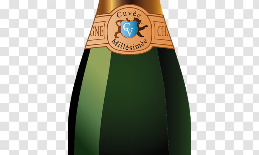 Champagne Beer Bottle Drink - Glass - Rendez Vous Transparent PNG