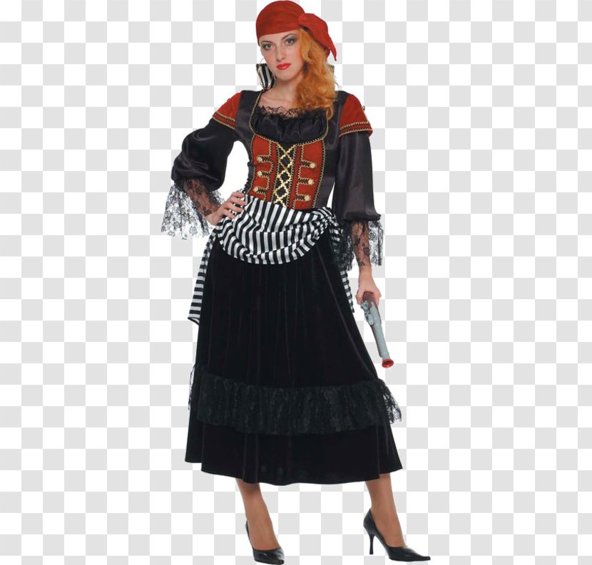 Costume Party Piracy Dress Woman - Fashion Transparent PNG