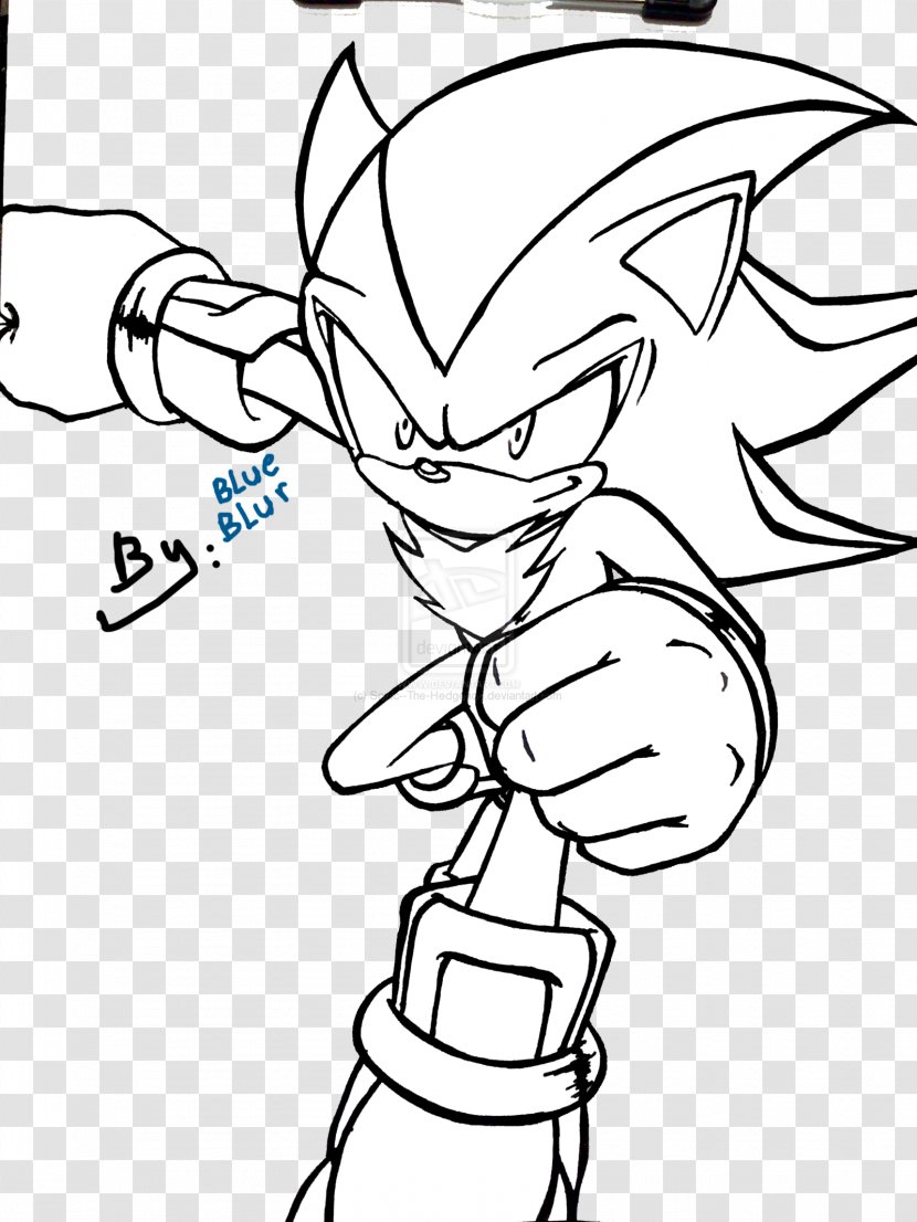 Shadow The Hedgehog Knuckles Echidna Tails Sonic Super - Joint - Coloring Transparent PNG