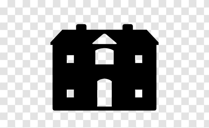 Building Storey House - Black And White - Residential Transparent PNG