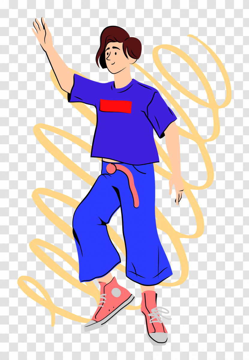 Costume Electric Blue M Uniform / M Transparent PNG