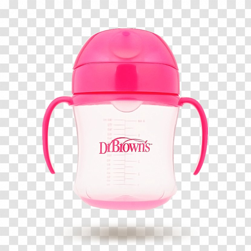 Sippy Cups Baby Bottles Infant Dr Brown's Toddler 270ml Cup Dr. Natural Flow - Lid Transparent PNG