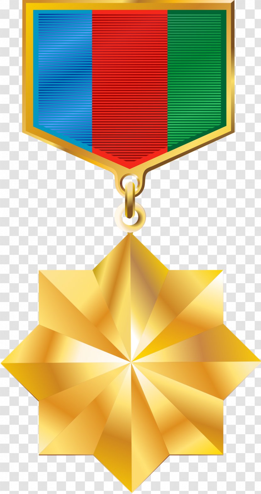 Baku Qizil Ulduz Medal National Hero Of Azerbaijan Order Transparent PNG