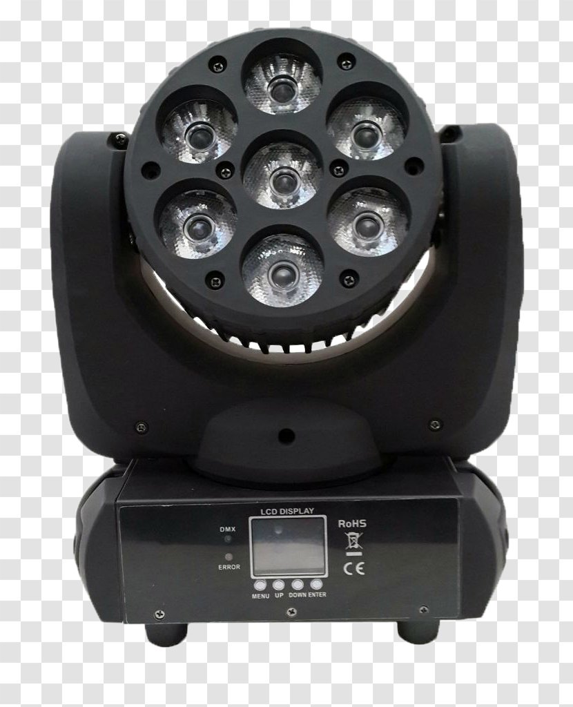 Intelligent Lighting Light-emitting Diode Stage Light Fixture - Moving Head Material Transparent PNG